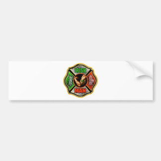 Irish Fire fighter Bumper Sticker
