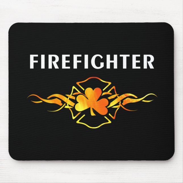 IRISH Firefighter Mouse Mat (Front)
