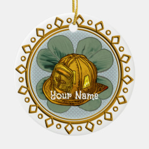 Irish Firefighter ornament