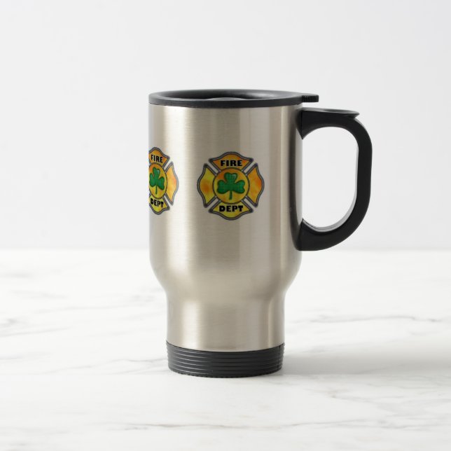 Irish Firefighter Travel Mug (Right)