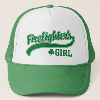 Irish Firefighter's Girl Trucker Hat