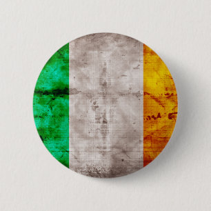 Irish Flag 6 Cm Round Badge