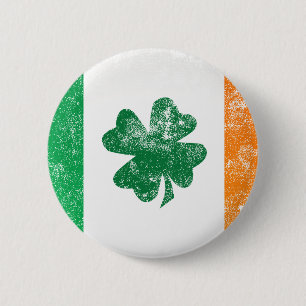 Irish Flag 6 Cm Round Badge