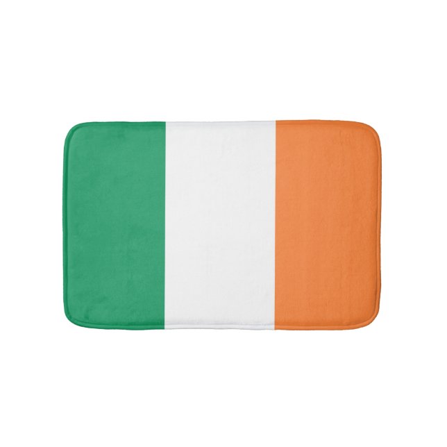 Irish Flag bmcnt Bath Mat (Front)
