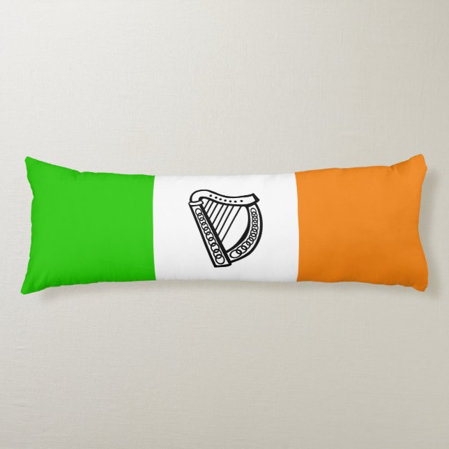Irish flag body cushion (Front)