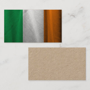 Irish Flag Business Card