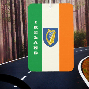 Irish Flag Car Air Freshener, Ireland Car Air Freshener