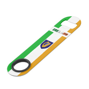 Irish flag-coat of arms