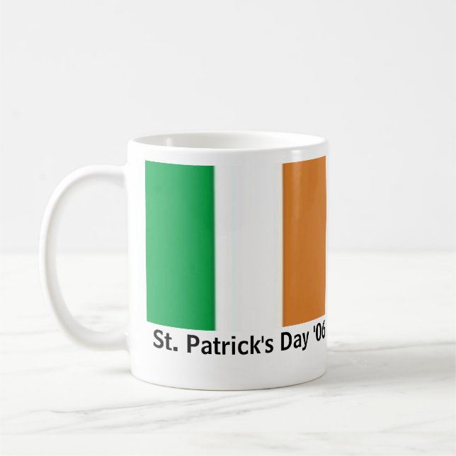 Irish Flag Coffee Mug (Left)