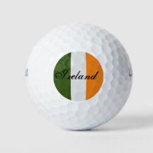 Irish flag golf ball