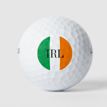 Irish flag golf ball set | IRL Ireland pride