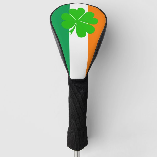 Irish Flag & Golf Ireland Shamrock Covers /clubs (Front)