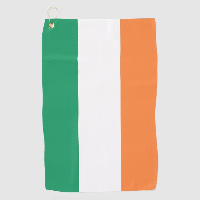 Irish Flag gtcnt Golf Towel (Front)
