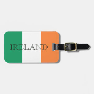 Irish Flag Ireland cd ltcnt Luggage Tag