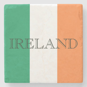 Irish Flag Ireland coastercn Stone Coaster