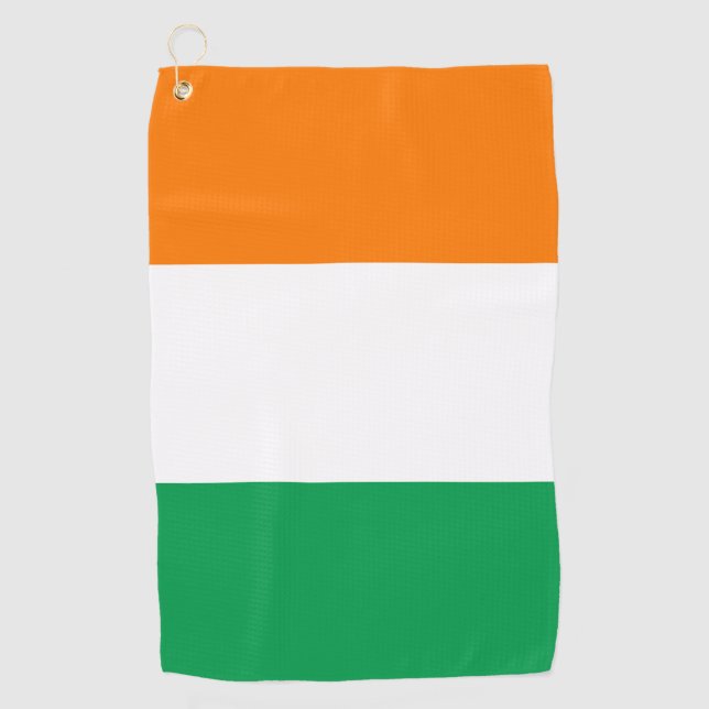 Irish Flag & Ireland golf /sports Golf Dublin Golf Towel (Front)