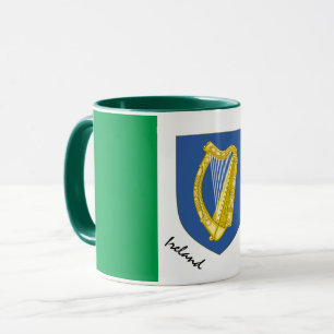 Irish Flag & Ireland patriot / sports Mug