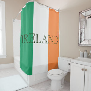 Irish Flag Ireland sccn Shower Curtain