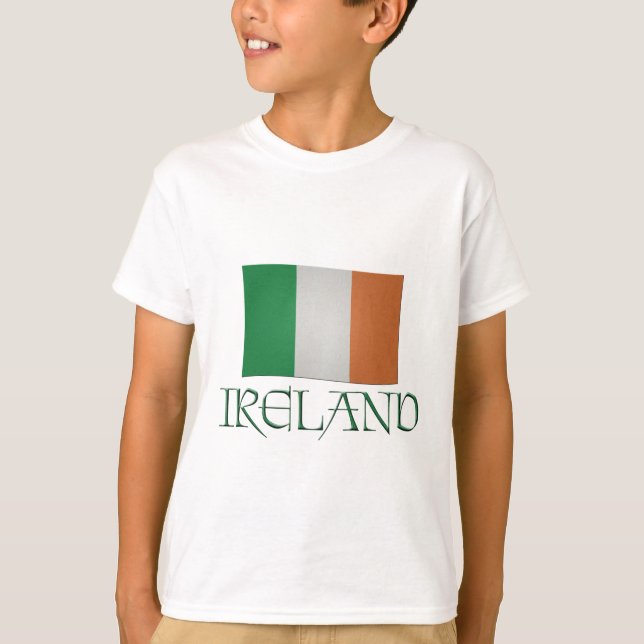 Irish Flag -- Ireland T-Shirt (Front)