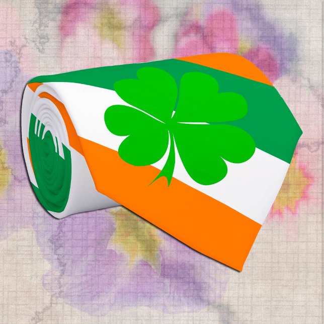 Irish Flag & Ireland travel, business /sports Tie (Creator Uploaded)