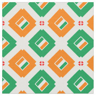 Irish Flag & Ireland Trendy Fabric fashion