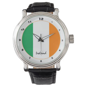 Irish Flag & Ireland trendy fashion /design Watch