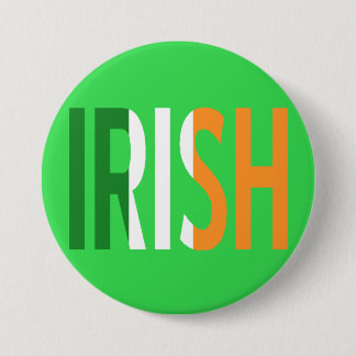 Irish Flag Irish 7.5 Cm Round Badge