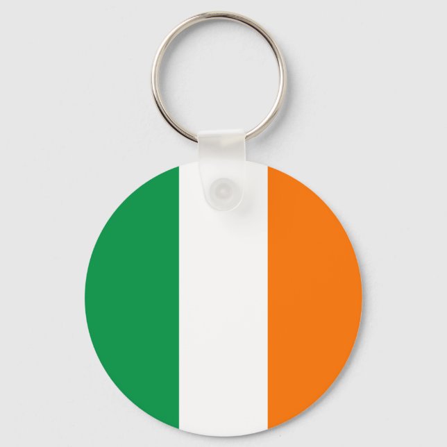 Irish Flag Key Ring (Front)