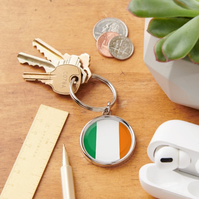 Irish flag key ring (Desk)