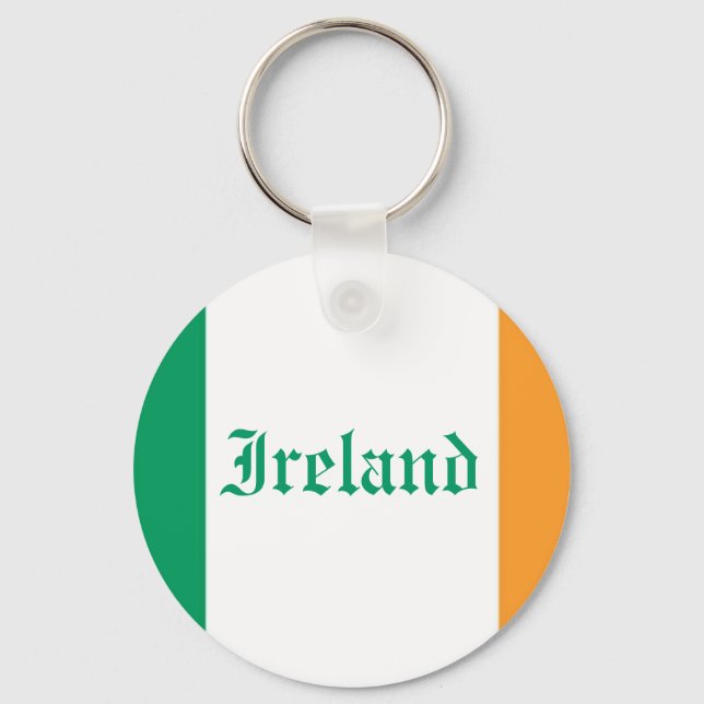 Irish Flag Keychain (Front)