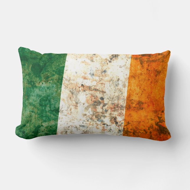 Irish Flag Lumbar Cushion (Front)