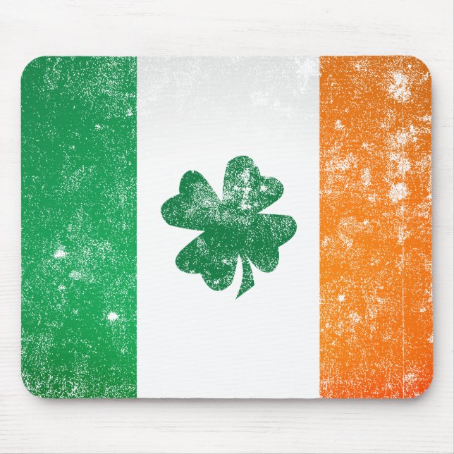 Irish Flag Mouse Mat (Front)