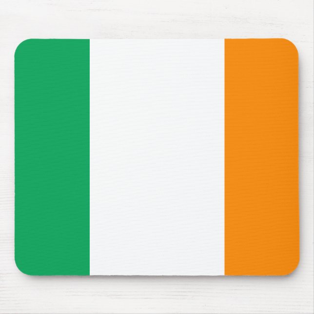 irish flag mouse mat (Front)