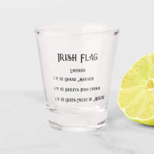 Irish Flag Novelty Shot Glass