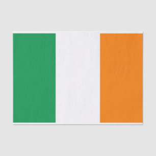 irish flag of Ireland gift wrapping tissue paper