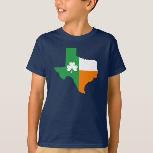 Irish Flag of Texas T-Shirt