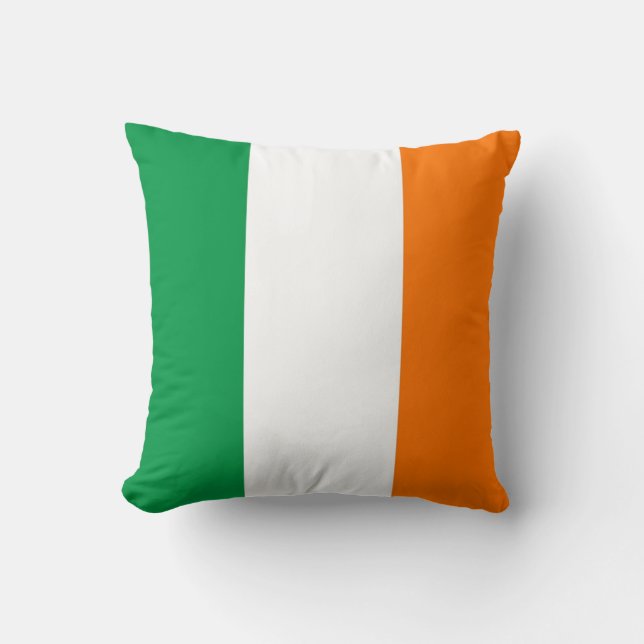 Irish Flag on American MoJo Pillow (Front)