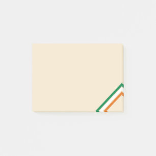 Irish Flag Patriotic Ireland Stripes Post-it Notes