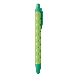 Irish Flag Pattern Black Ink Pen