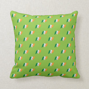 Irish Flag Pattern Cushion