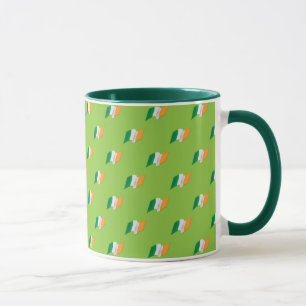Irish Flag Pattern Mug