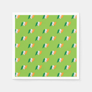 Irish Flag Pattern Napkin