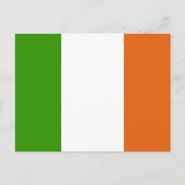 Irish Flag Postcard (Front)