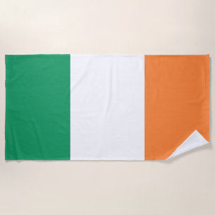 Irish Flag (Republic of Ireland) (ROI) (Eire) Beach Towel