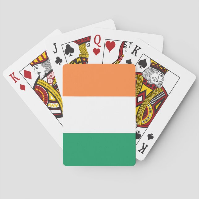 Irish Flag (Republic of Ireland) (ROI) (Eire) Playing Cards (Back)
