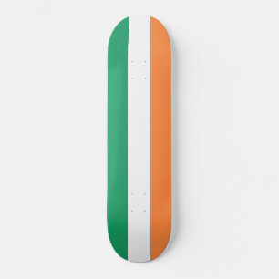 Irish Flag (Republic of Ireland) (ROI) (Eire) Skateboard