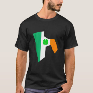 Irish Flag Rhode Island State St Patrick's Day T-Shirt