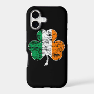 Irish Flag Shamrock (distressed) iPhone 5 Case