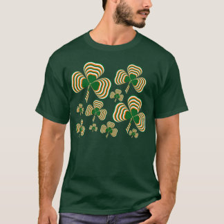 Irish flag shamrock T-Shirt