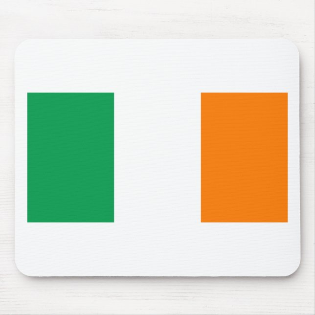 Irish Flag/St Patrick's Day Mouse Mat (Front)